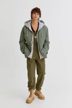 خرید کاپشن زنانه پول اند بیر کد 197241 | بانی استایل