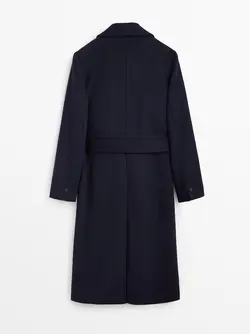 خرید پالتو پشمی زنانه ماسیمو دوتی کد 191917 | بانی استایل