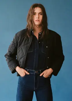 خرید کاپشن زنانه منگو کد 181436 | بانی استایل