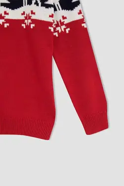 خرید پلیور کریسمس پسرانه دفکتو کد 180657 | بانی استایل