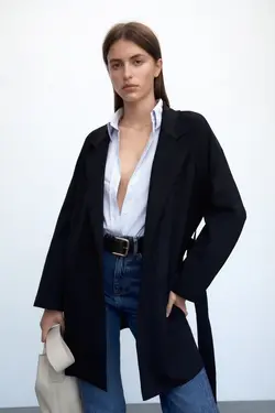 خرید پالتو زنانه زارا کد 178549 | بانی استایل