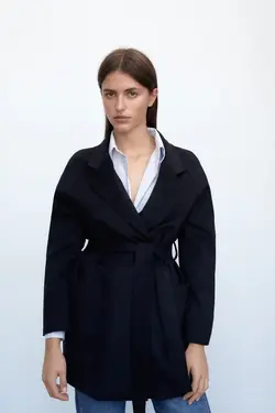 خرید پالتو زنانه زارا کد 178549 | بانی استایل