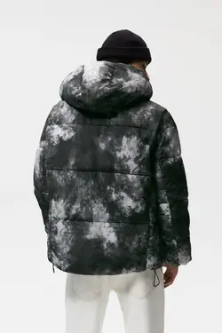 خرید کاپشن طرح دار مردانه زارا کد 170329 | بانی استایل