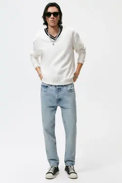 خرید شلوار جین مردانه زارا کد 156058 | بانی استایل