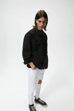 خرید شلوار جین مردانه زارا کد 155395 | بانی استایل