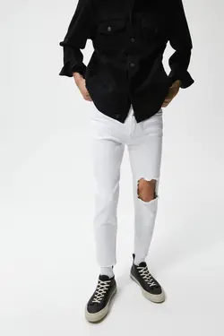 خرید شلوار جین مردانه زارا کد 155395 | بانی استایل