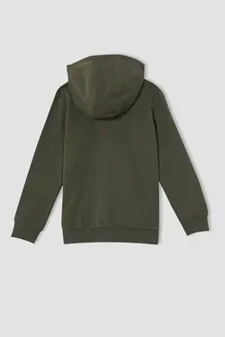 خرید سویشرت زیپ دار پسرانه دفکتو کد 153752 | بانی استایل