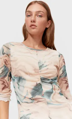 خرید پیراهن میدی زنانه استرادیواریوس کد 130358 | بانی استایل