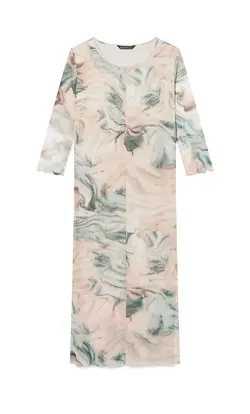 خرید پیراهن میدی زنانه استرادیواریوس کد 130358 | بانی استایل