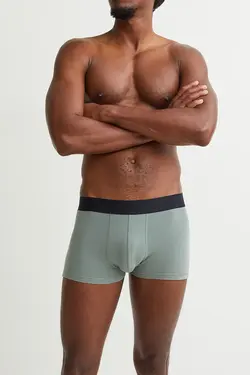 خرید شورت باکسر مردانه بسته 5 عددی اچ اند ام کد 124321 | بانی استایل