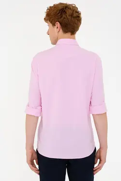 خرید پیراهن آستین بلند مردانه یو اس پولو کد 121409 | بانی استایل