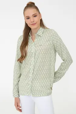 خرید شومیز زنانه یو اس پولو کد 123134 | بانی استایل