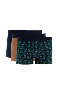 خرید شورت باکسر مردانه بسته 3 عددی دفکتو کد 125406 | بانی استایل