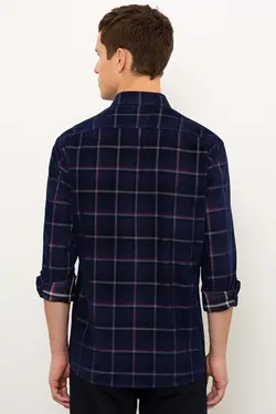 خرید پیراهن چهارخانه مردانه یو اس پولو کد 120861 | بانی استایل