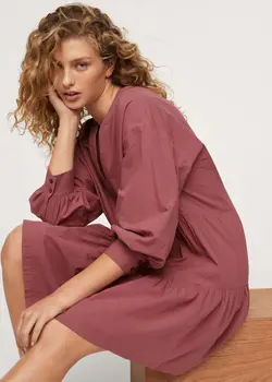 خرید پیراهن کوتاه زنانه منگو کد 113338 | بانی استایل