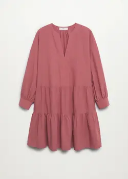 خرید پیراهن کوتاه زنانه منگو کد 113338 | بانی استایل