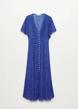 خرید پیراهن میدی زنانه منگو کد 113987 | بانی استایل