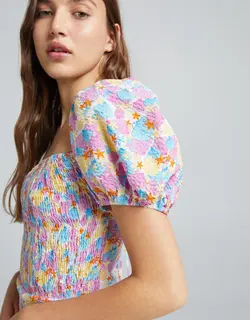 خرید پیراهن نخی زنانه برشکا کد 102999 | فروشگاه اینترنتی بانی استایل