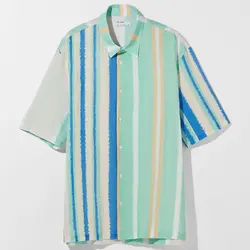 خرید پیراهن راه راه مردانه برشکا کد 99623 | فروشگاه اینترنتی بانی استایل