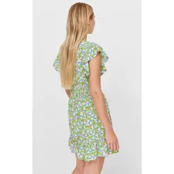 خرید پیراهن گلدار زنانه استرادیواریوس کد 89293 | فروشگاه اینترنتی بانی استایل