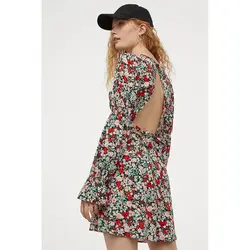 خرید پیراهن کوتاه زنانه اچ اند ام کد 86962 | فروشگاه اینترنتی بانی استایل