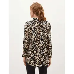 خرید شومیز طرح دار زنانه ال سی وایکیکی کد 83172 | بانی استایل