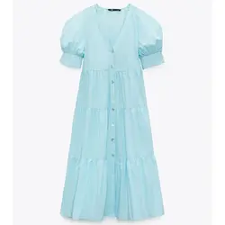 قیمت و خرید پیراهن زنانه زارا کد 82749 | فروشگاه اینترنتی بانی استایل