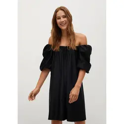 خرید پیراهن کوتاه زنانه منگو کد 68064 | فروشگاه اینترنتی بانی استایل