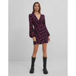 خرید پیراهن گلدار زنانه برشکا کد 66214 | فروشگاه اینترنتی بانی استایل