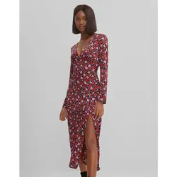 خرید پیراهن میدی زنانه برشکا کد 66224 | فروشگاه اینترنتی بانی استایل