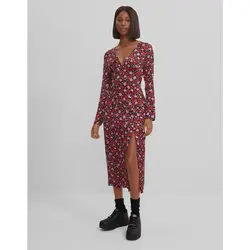 خرید پیراهن میدی زنانه برشکا کد 66224 | فروشگاه اینترنتی بانی استایل