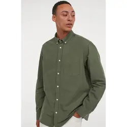 خرید پیراهن آکسفورد مردانه اچ اند ام کد 61208 | فروشگاه اینترنتی بانی استایل