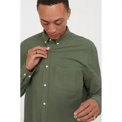 خرید پیراهن آکسفورد مردانه اچ اند ام کد 61208 | فروشگاه اینترنتی بانی استایل