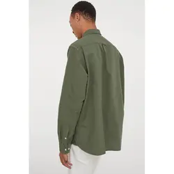 خرید پیراهن آکسفورد مردانه اچ اند ام کد 61208 | فروشگاه اینترنتی بانی استایل