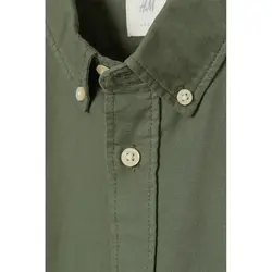 خرید پیراهن آکسفورد مردانه اچ اند ام کد 61208 | فروشگاه اینترنتی بانی استایل