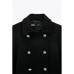 قیمت و خرید پالتو زنانه زارا کد 54844 | فروشگاه اینترنتی بانی استایل