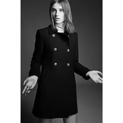 قیمت و خرید پالتو زنانه زارا کد 54844 | فروشگاه اینترنتی بانی استایل