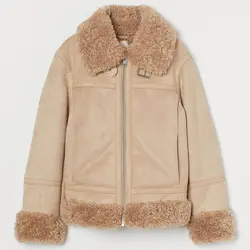 خرید کاپشن کوتاه زنانه اچ اند ام کد 54128 | فروشگاه اینترنتی بانی استایل