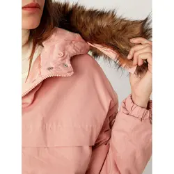 خرید کاپشن کلاه دار زنانه ال سی وایکیکی کد 47708 | بانی استایل