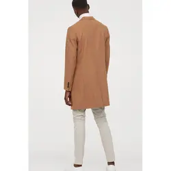 خرید پالتو پشمی مردانه اچ اند ام کد 44237 | فروشگاه اینترنتی بانی استایل