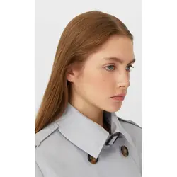 خرید بارانی زنانه استرادیواریوس کد 40068 | فروشگاه اینترنتی بانی استایل