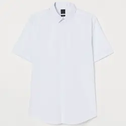 خرید پیراهن آستین کوتاه مردانه اچ اند ام کد 38854 | فروشگاه اینترنتی بانی استایل