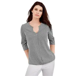خرید بلوز آستین سه ربع زنانه چیبو کد 13630 | فروشگاه اینترنتی بانی استایل