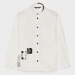 خرید پیراهن نخی آستین بلند مردانه برشکا کد 12674 | فروشگاه اینترنتی بانی استایل