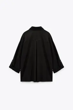 خرید شومیز آستین بلند زنانه زارا کد 225715 | بانی استایل