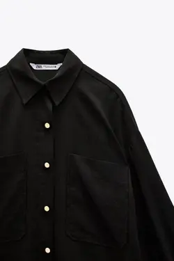 خرید شومیز آستین بلند زنانه زارا کد 225715 | بانی استایل