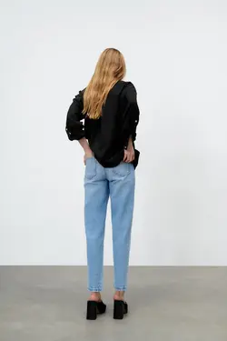 خرید شومیز آستین بلند زنانه زارا کد 225715 | بانی استایل