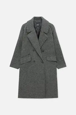 خرید پالتو طرح دار زنانه پول اند بیر کد 197229 | بانی استایل