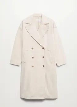 خرید بارانی جین زنانه منگو کد 181484 | بانی استایل