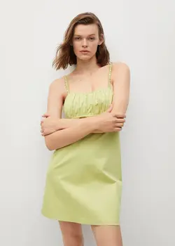 خرید پیراهن کوتاه زنانه منگو کد 113303 | بانی استایل